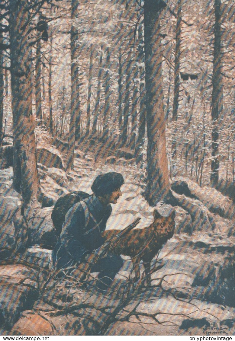 Cane Da Guerra - Soldato - Bosco - Stampa D'epoca - 1916 Old Print - Stiche & Gravuren