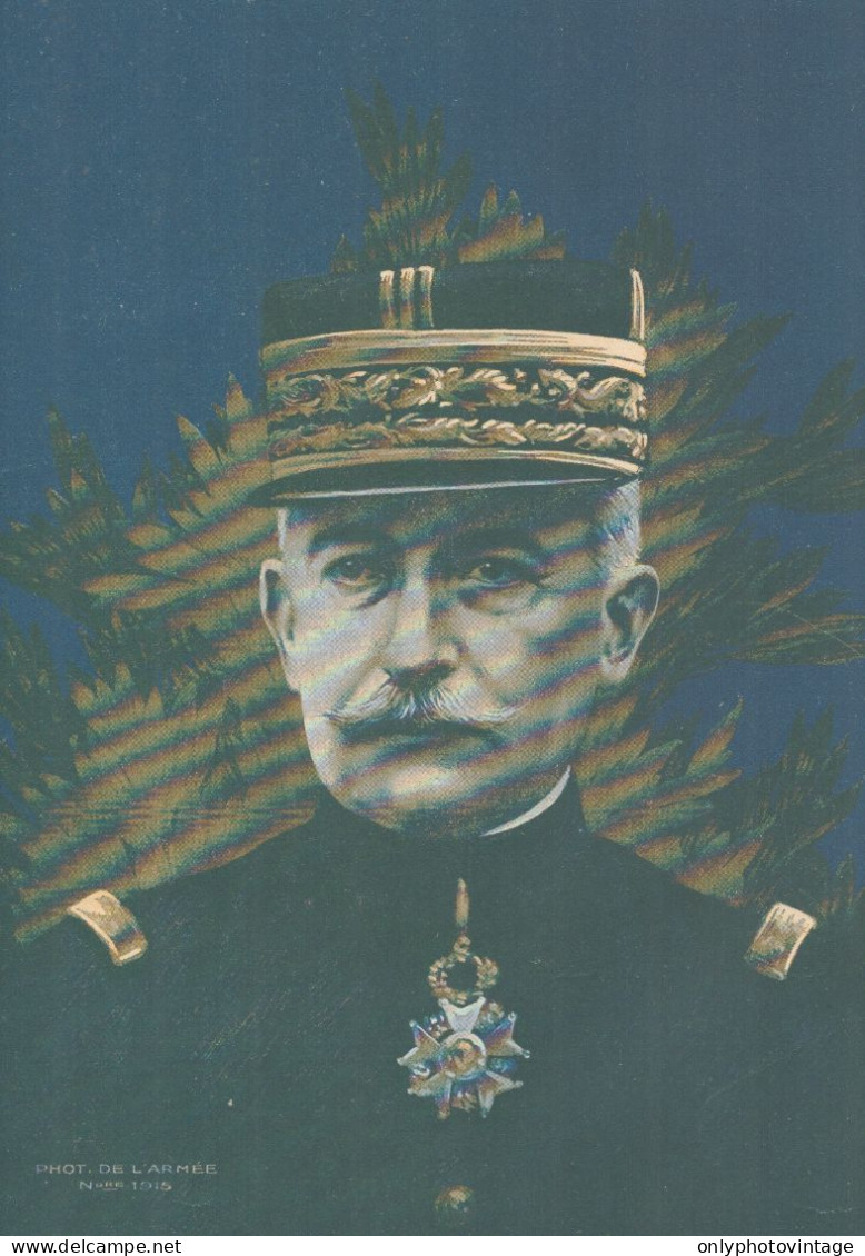 General Hély D'Oissel - Ritratto - Stampa D'epoca - 1916 Old Print - Stiche & Gravuren
