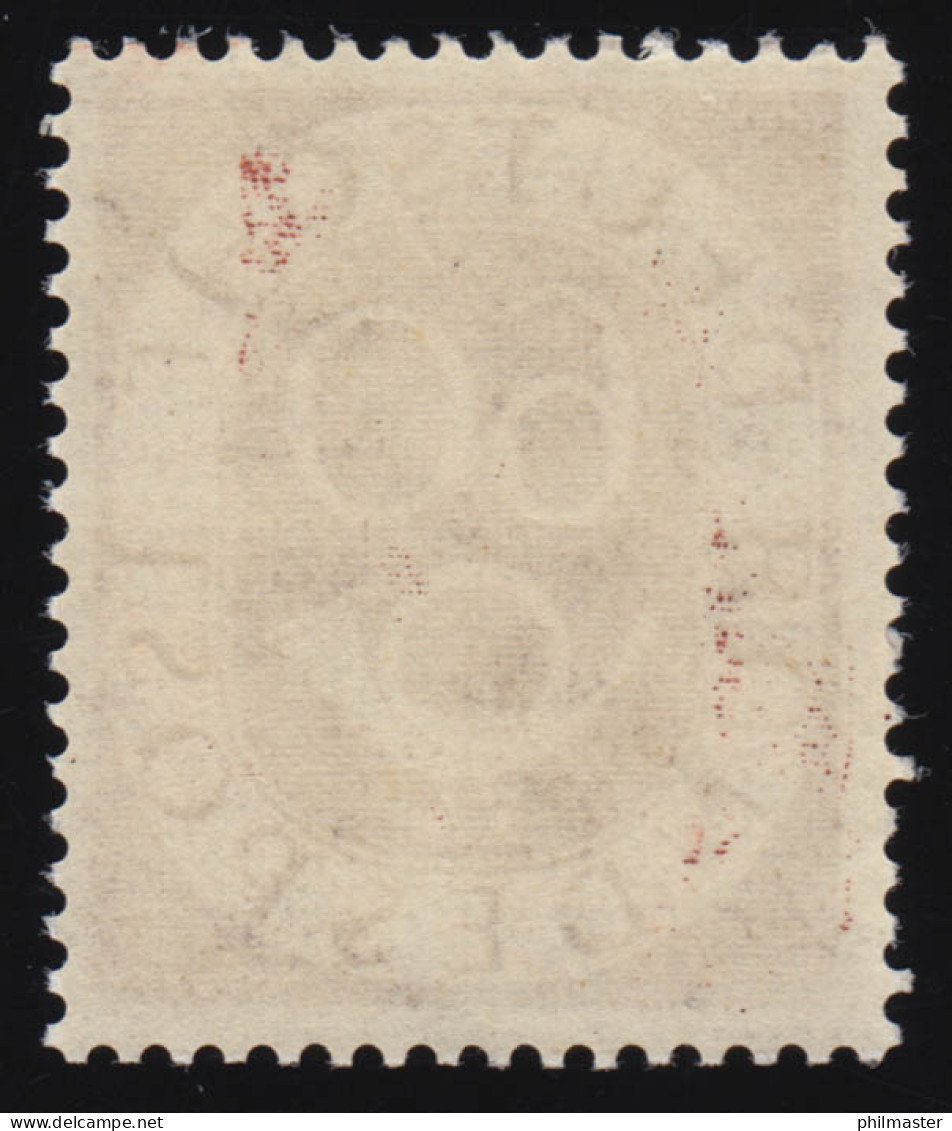 135 Posthorn 60 Pf. Postfrisch **, Zähnungsmangel Laut Abbildung - Unused Stamps