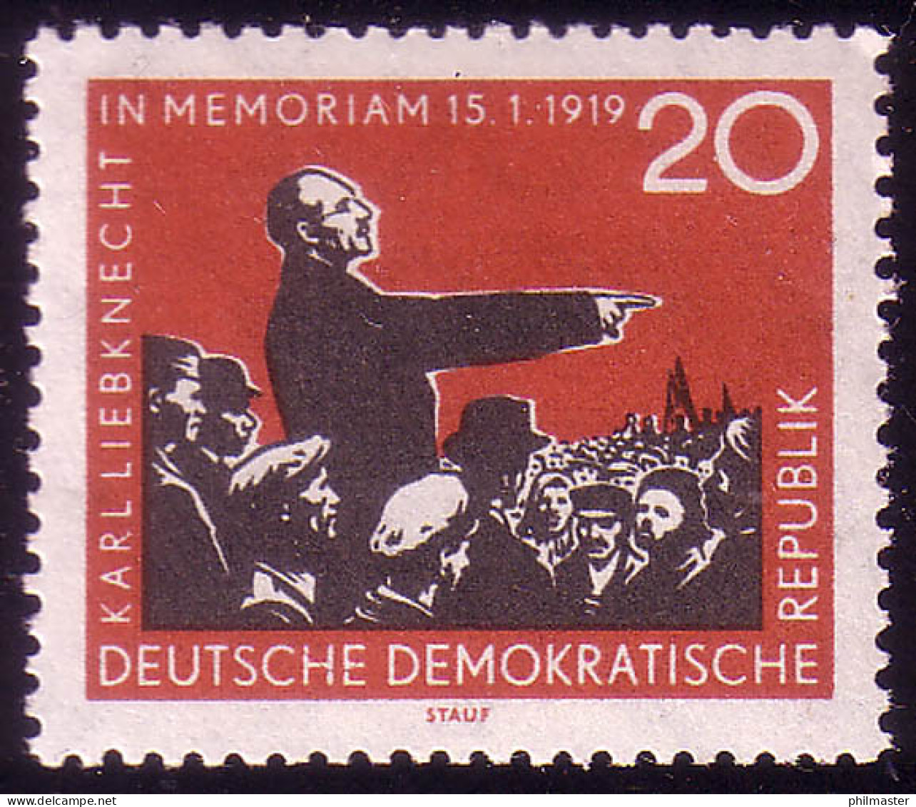 675 Karl Liebknecht ** - Nuovi