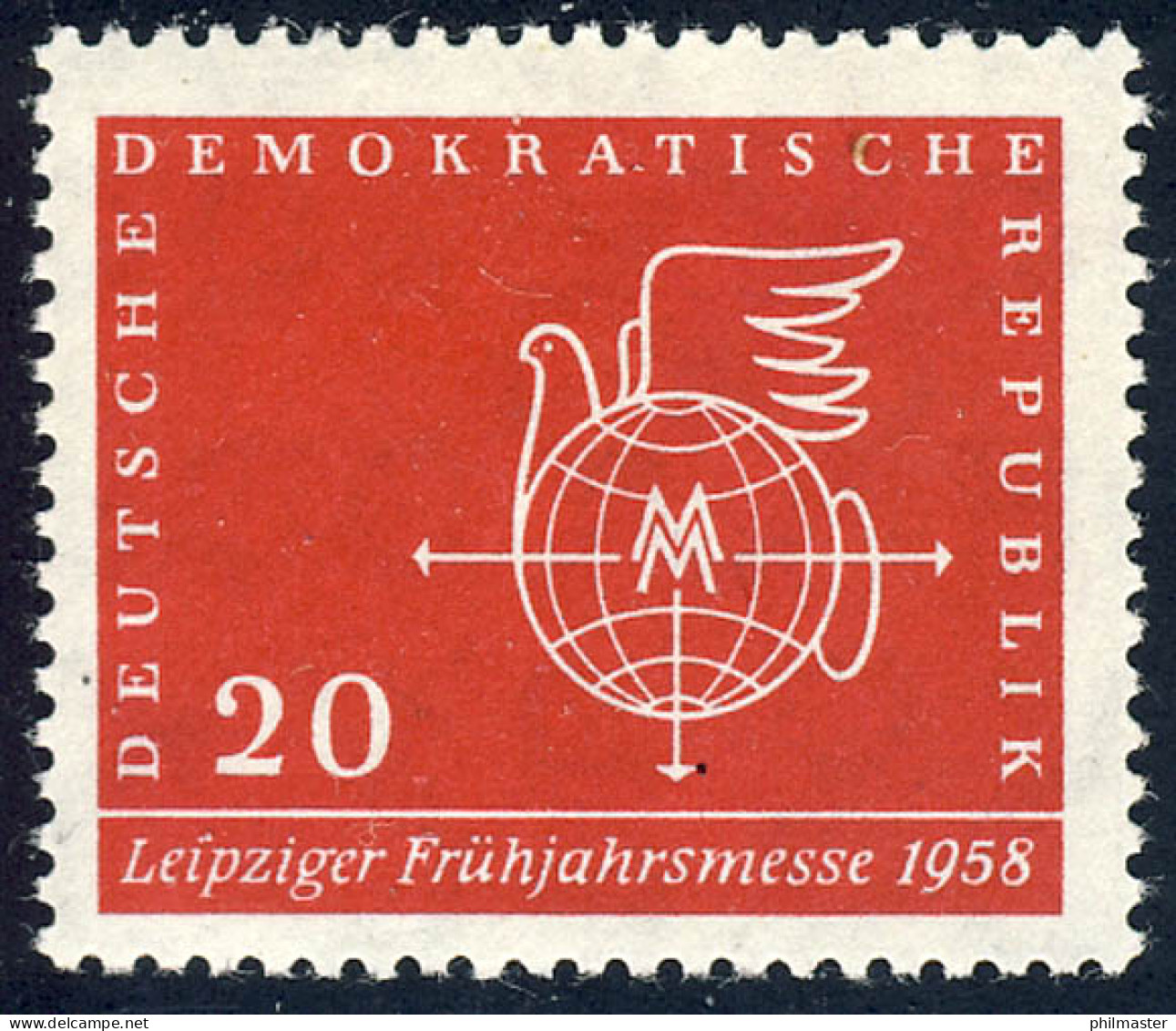 618 Leipziger Frühjahrsmesse 20 Pf ** - Unused Stamps