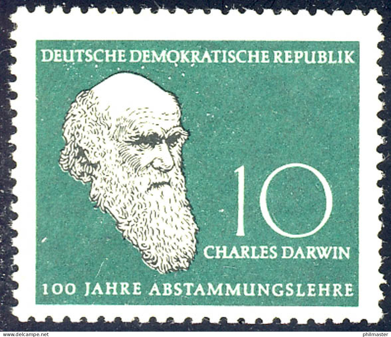 631 Charles Robert Darwin ** - Unused Stamps