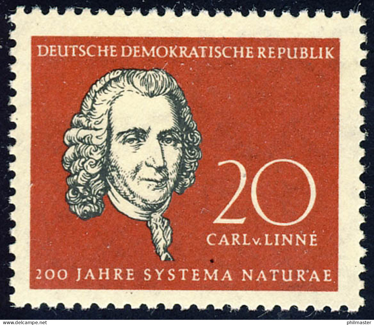 632 Carl Von Linné ** - Ongebruikt