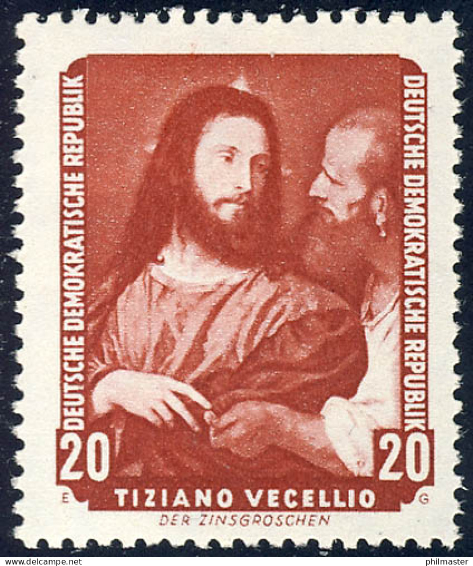 589 Dresdener Gemäldegalerie 20 Pf ** - Unused Stamps