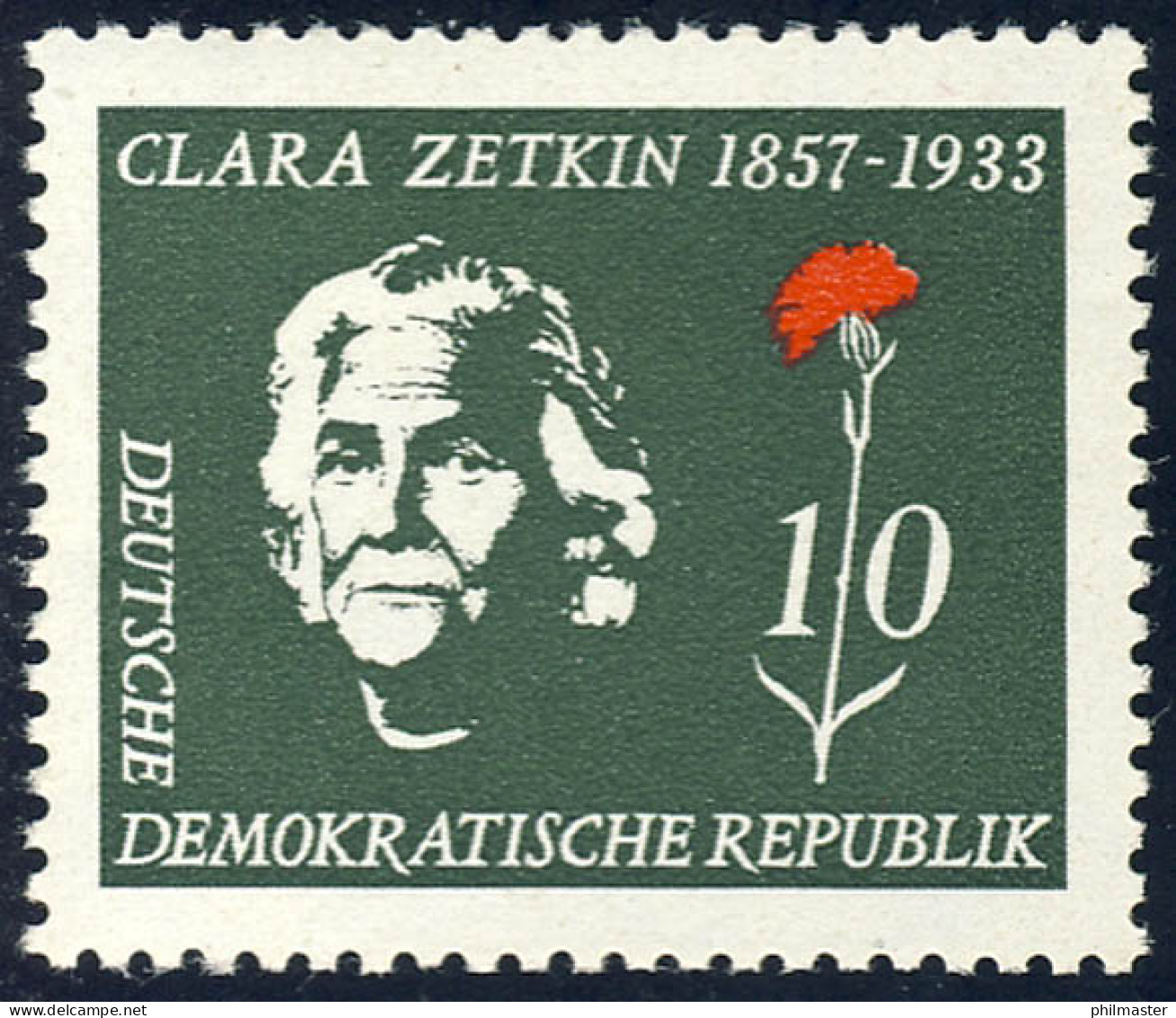 592 Clara Zetkin ** - Unused Stamps