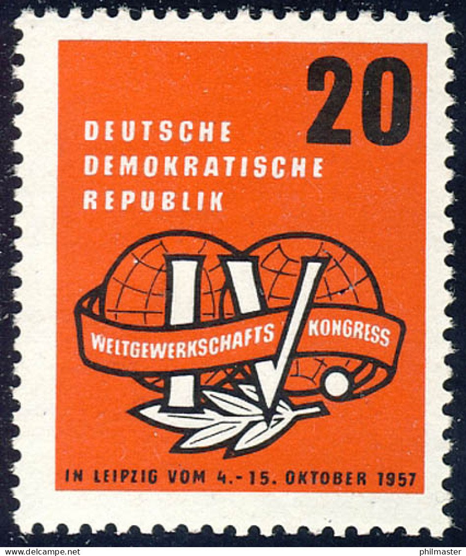 595 Weltgewerkschaftskongreß ** - Unused Stamps