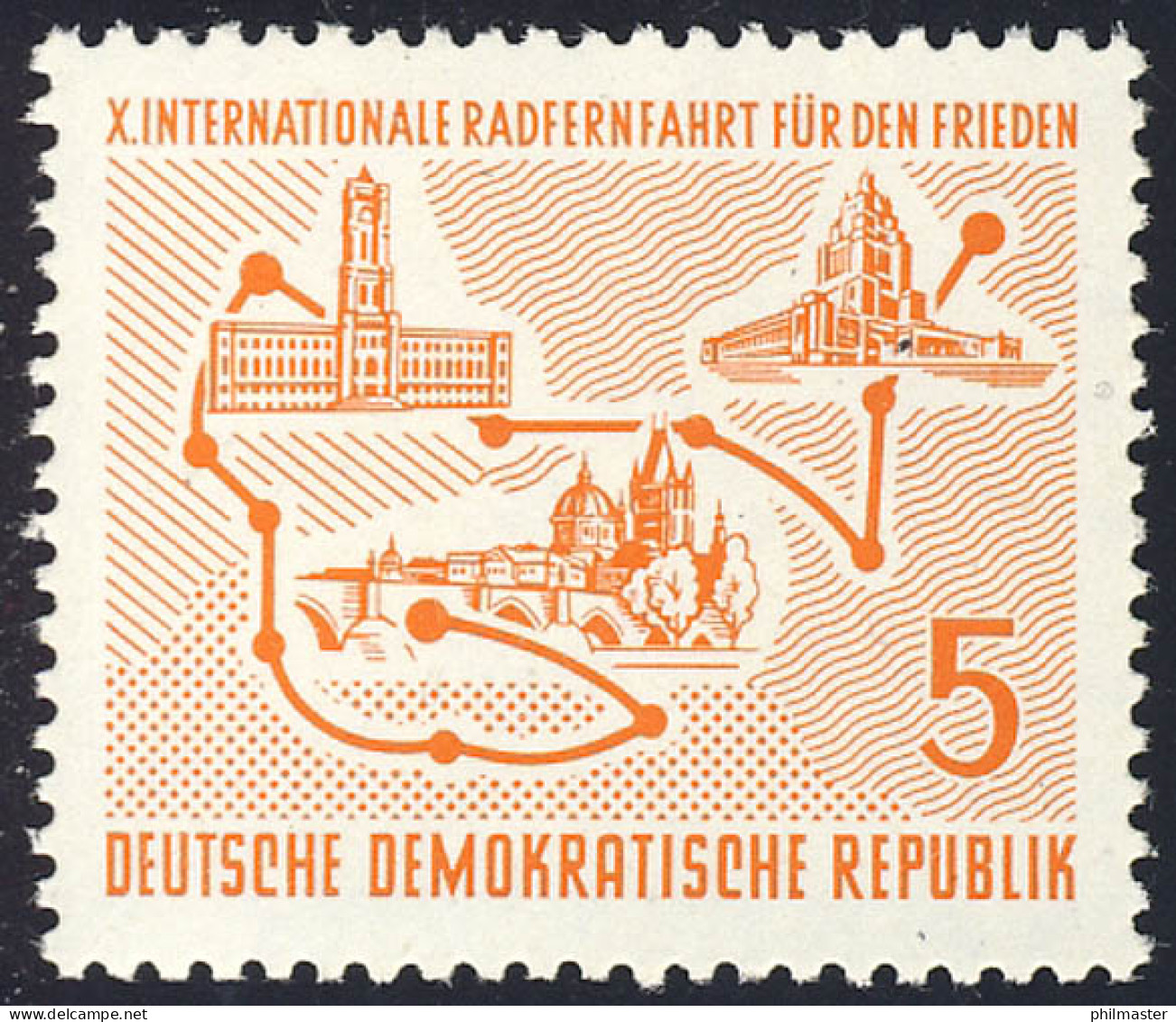 568 Radfernfahrt Postfrisch ** - Unused Stamps