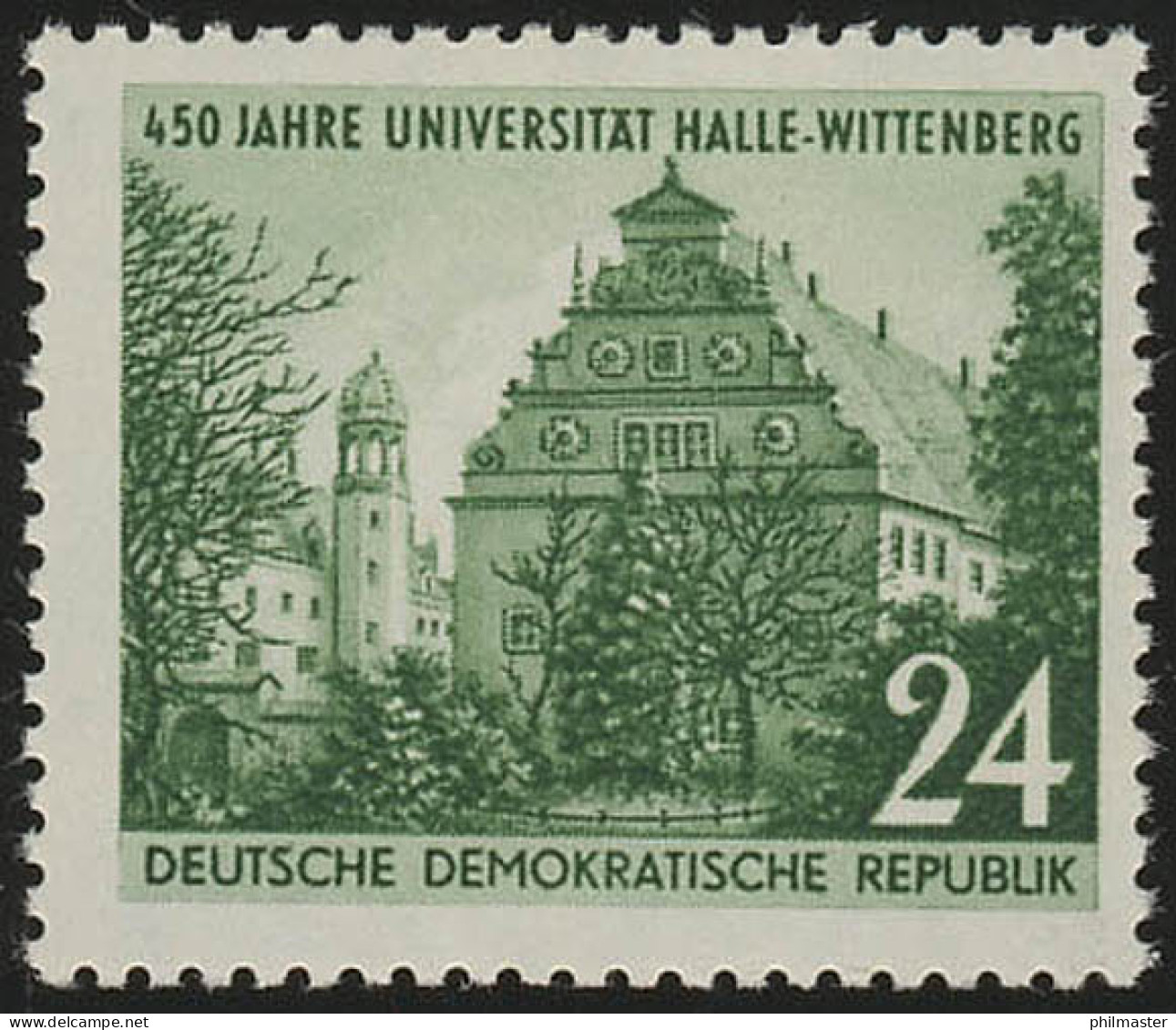 318 XI Universität Halle-Wittenberg Wz.2 XI ** - Unused Stamps
