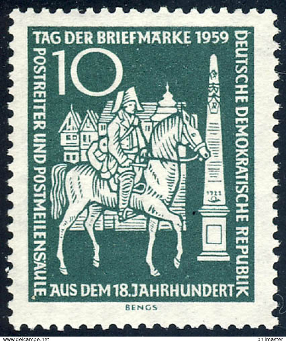 735 Tag Der Briefmarke 10 Pf ** - Unused Stamps