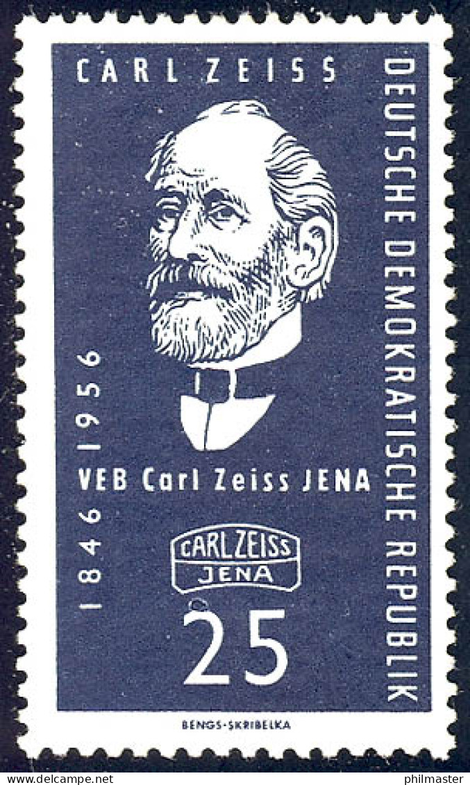 547 Carl-Zeiss-Werke Jena 25 Pf ** - Unused Stamps