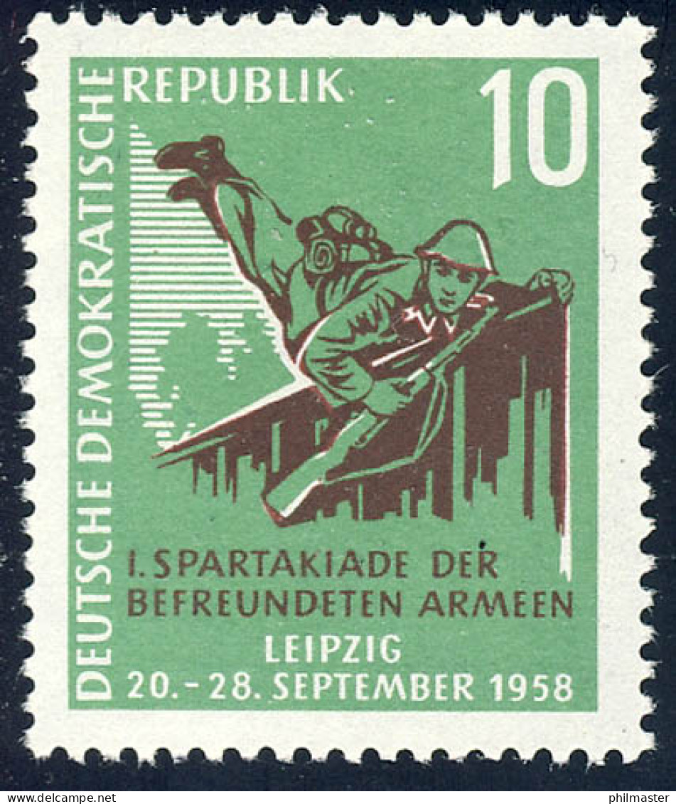 657 Sommerspartakiade 10 Pf ** - Unused Stamps