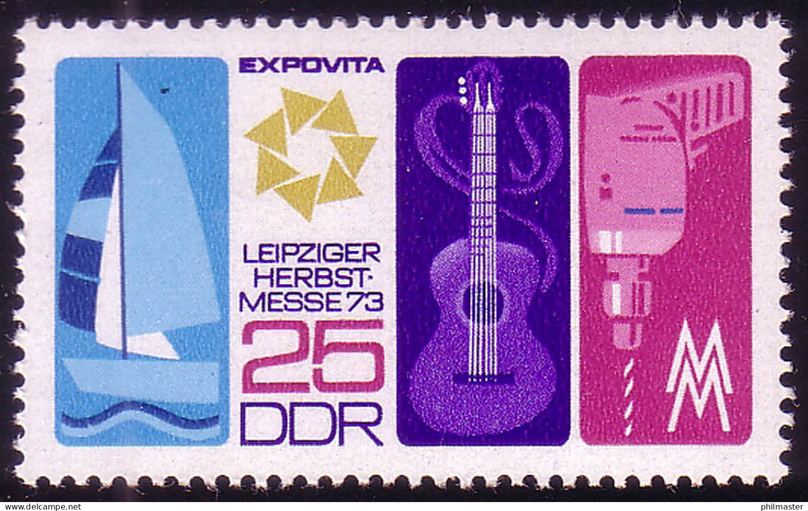 1873 Leipziger Herbstmesse 25 Pf ** - Unused Stamps