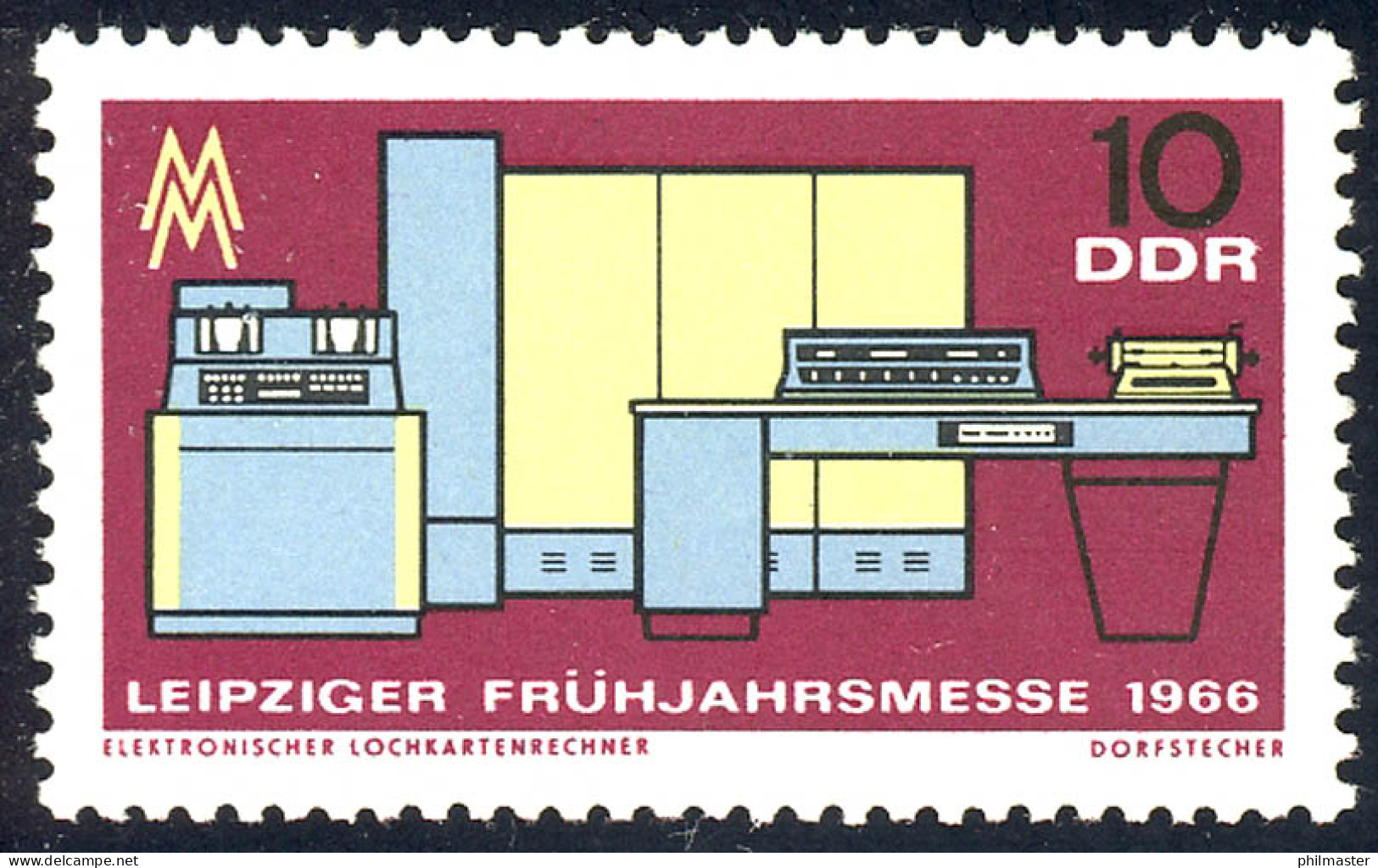 1159 Leipziger Frühjahrsmesse 10 Pf ** - Unused Stamps