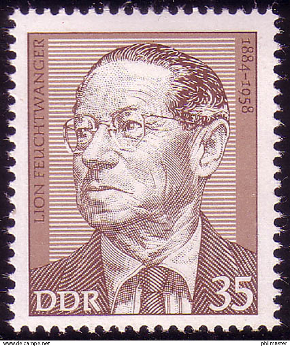1945 Persönlichkeiten Lion Feuchtwanger 35 Pf ** - Unused Stamps