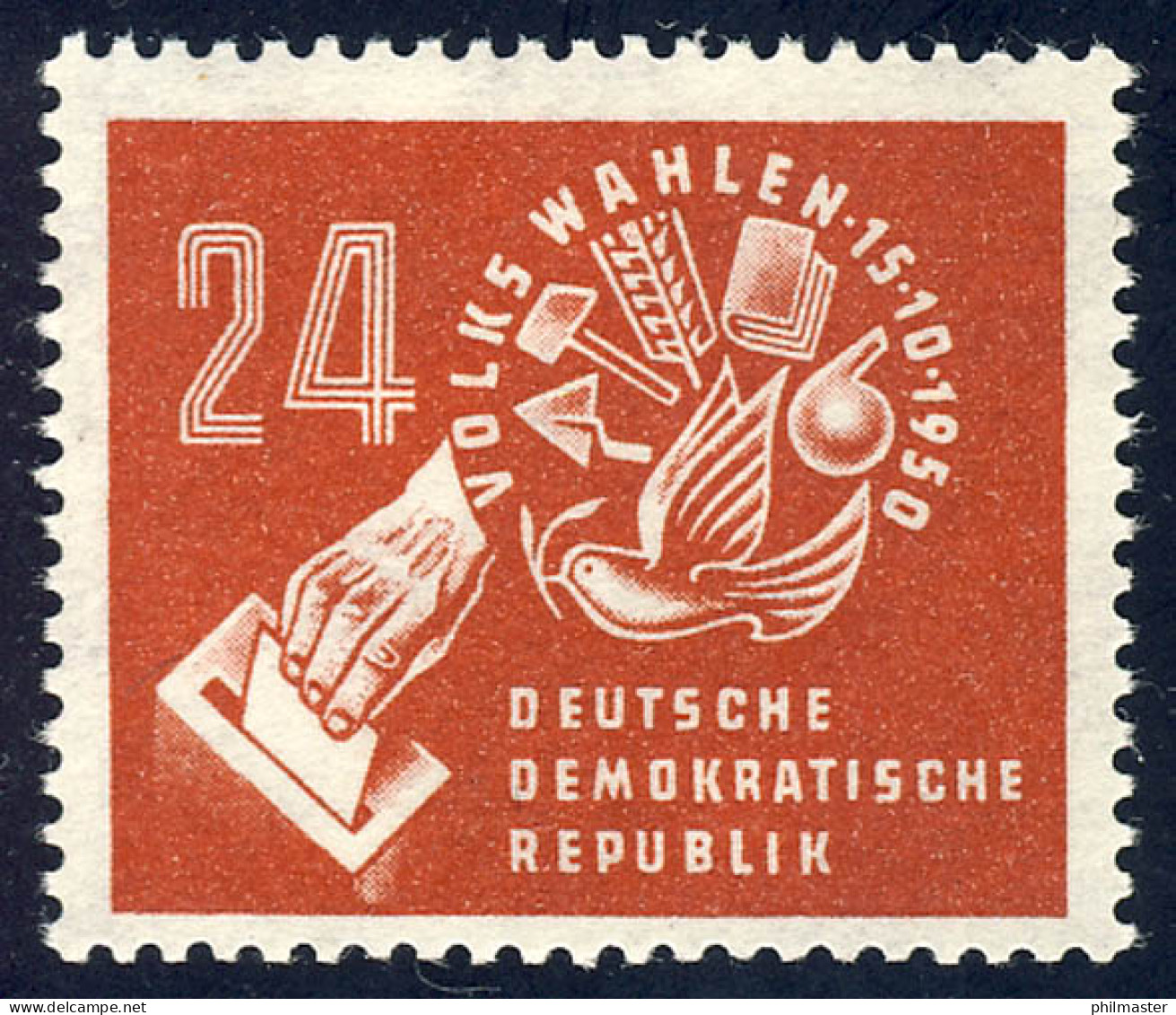 275 Volkswahlen 1950, ** - Unused Stamps