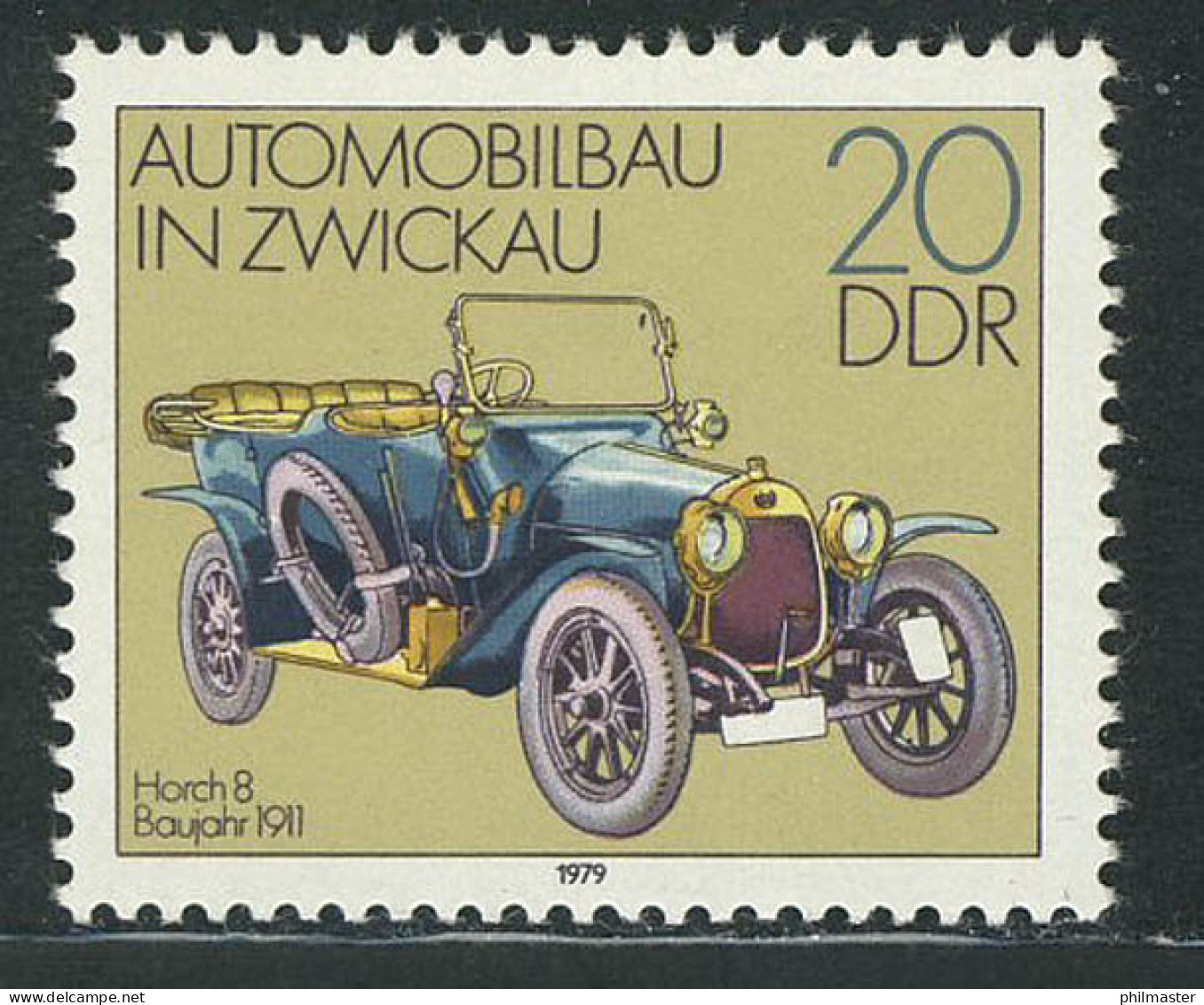 2412 Automobilbau Zwickau 20 Pf ** Postfrisch - Unused Stamps