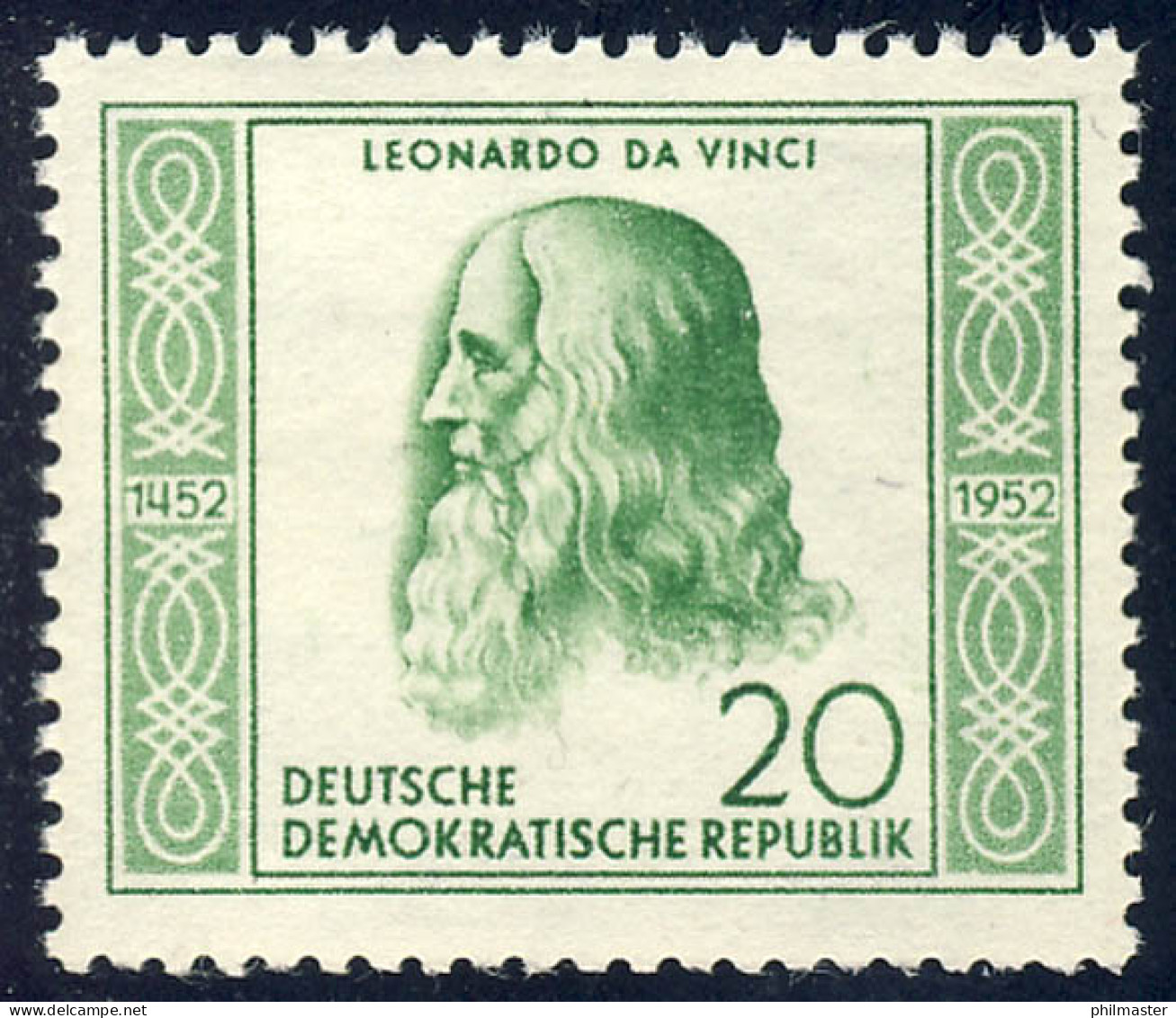 312 Leonardo Da Vinci 20 Pf ** - Nuovi