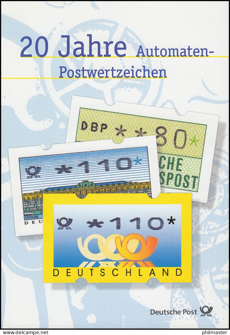 ATM EB 6/1999 - Amtliches Erinnerungsblatt: MiNr. 2 (vier Typen) Und MiNr. 3 - Sonstige & Ohne Zuordnung