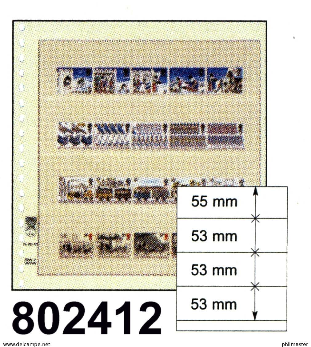 LINDNER-T-Blanko - Einzelblatt 802 412 - Vierges