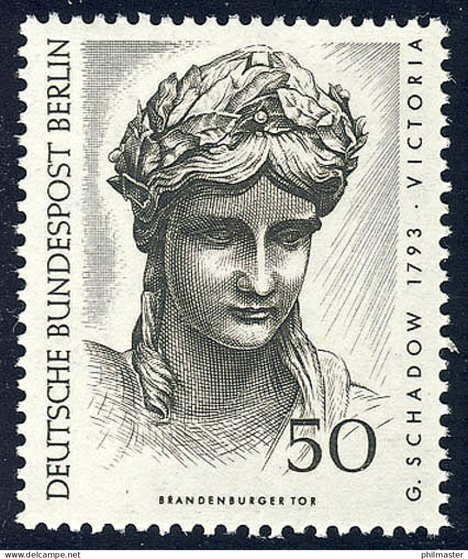 306 Kunstschätze 50 Pf Schadow ** - Unused Stamps
