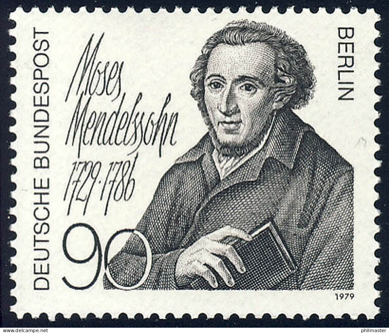 601 Moses Mendelssohn ** - Ungebraucht