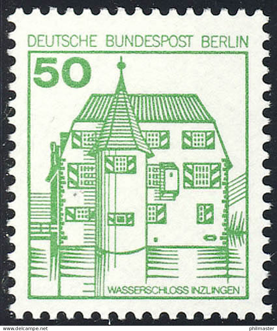 615 Burgen 50 Pf Inzlingen ** - Unused Stamps