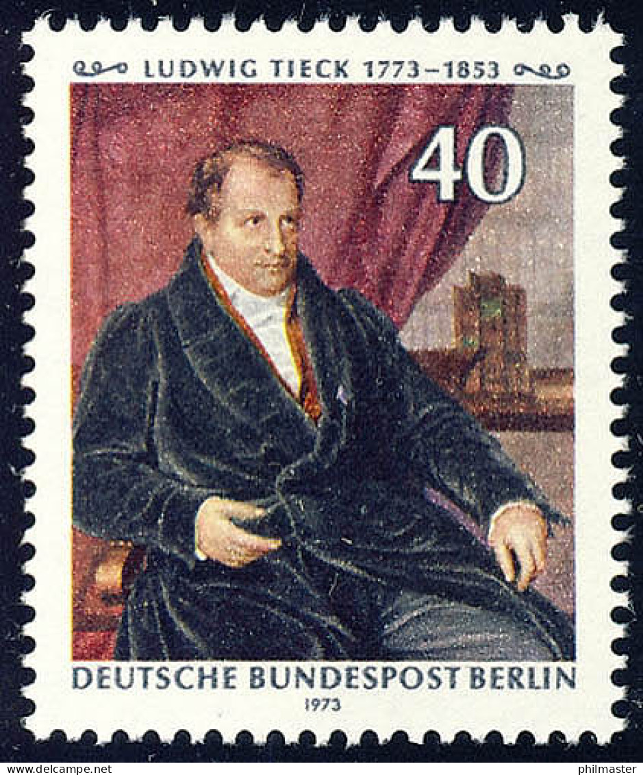 452 Ludwig Tieck ** - Unused Stamps