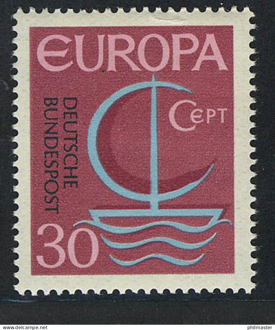 520 Europa 30 Pf Boot ** - Unused Stamps