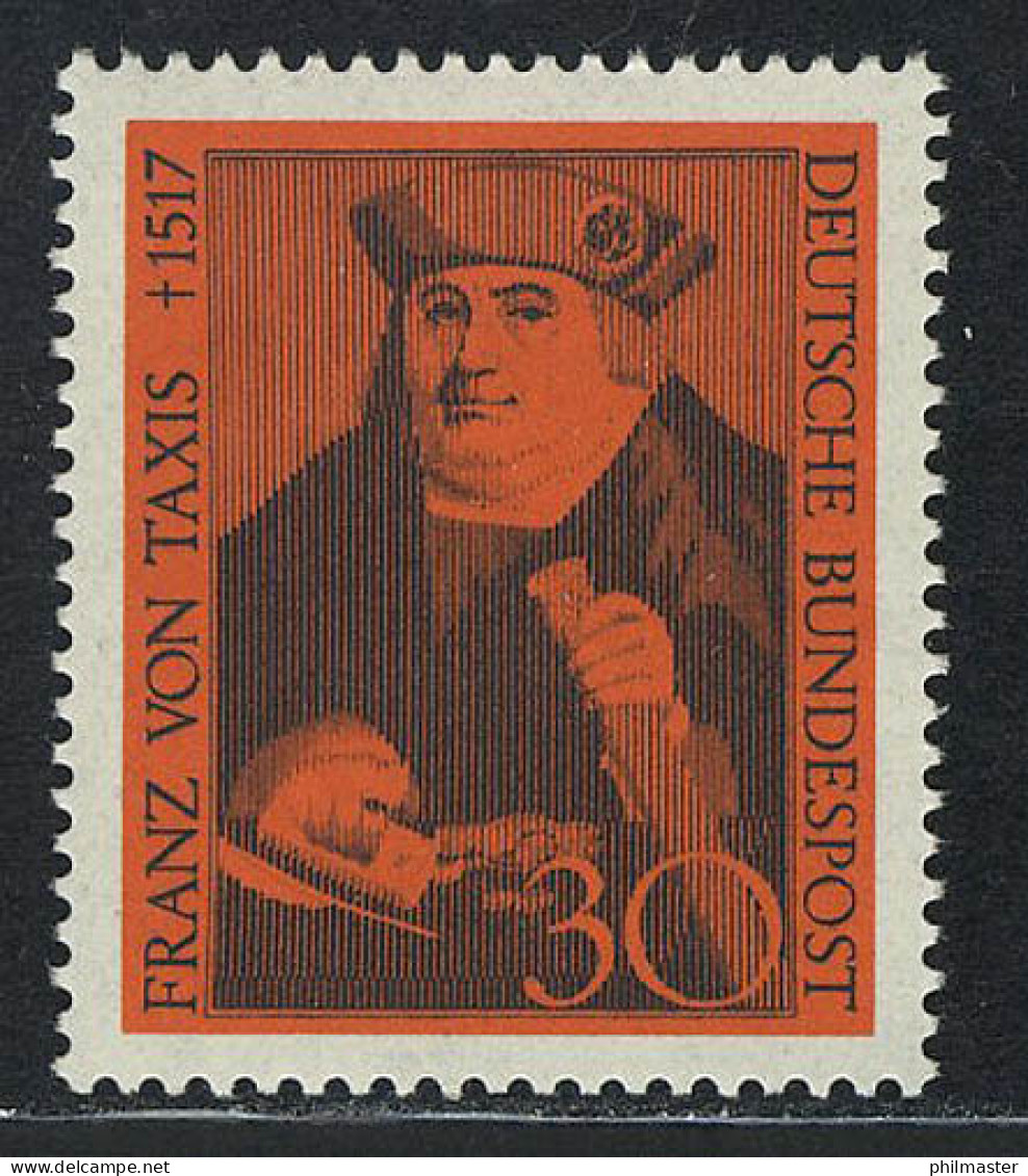 535 Franz Von Taxis ** - Unused Stamps