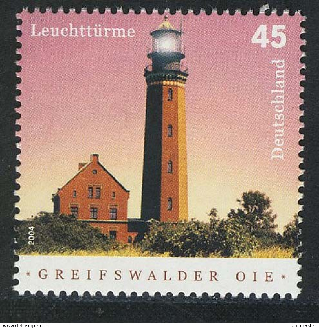 2409 Leuchtturm Greifswalder Oie, 10 Einzelmarken, Alle Postfrisch ** / MNH - Nuovi