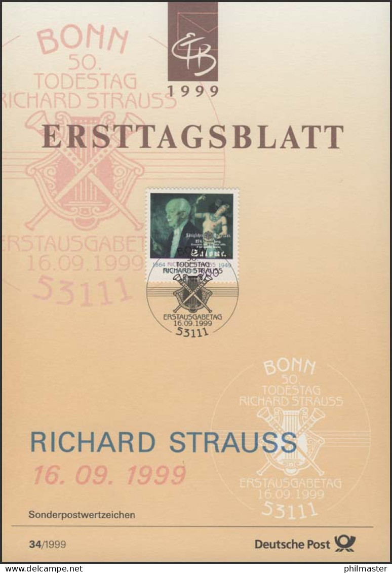 ETB 34/1999 Richard Strauss, Komponist - 1991-2000
