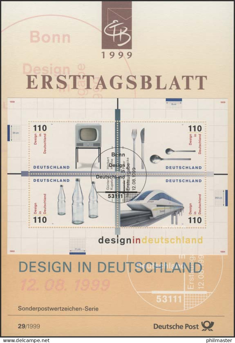 ETB 29/1999 Block: Design - 1991-2000