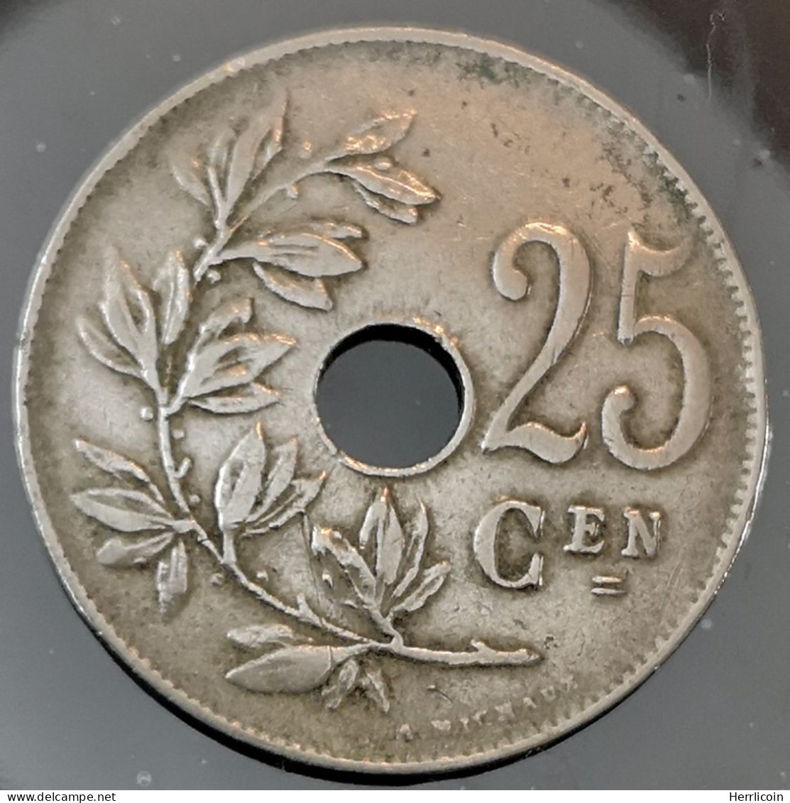 Monnaie Belgique - 1921 - 25 Centimes - Albert Ier - Type Michaux En Néerlandais - 25 Cents