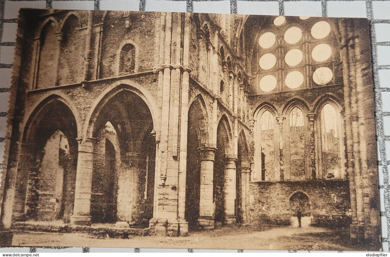 Abbaye De Villers. Eglise Aspect Intérieur Du Transept Nord - Villers-la-Ville