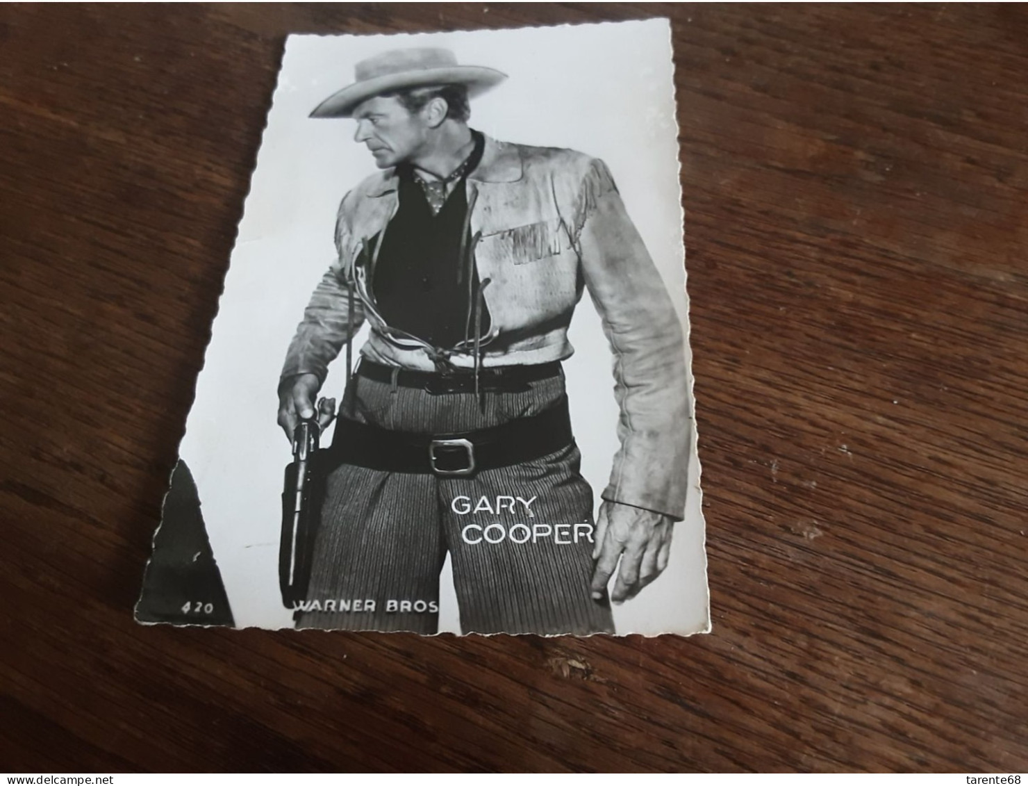 Gary Cooper Carte Postale - Entertainers