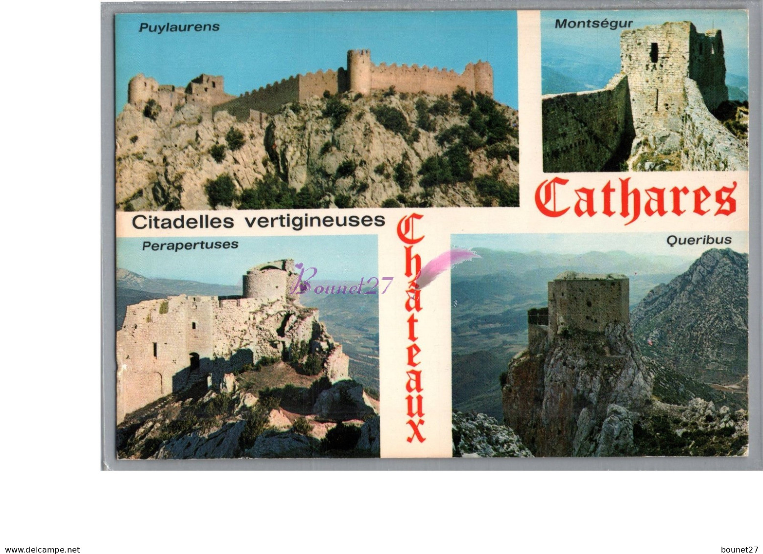 Arts Et Couleurs En Languedoc - Citadelles Vertigineuses CATHARES CHATEAUX Puylaurens Montsegur Queribus Perapertuses - Andere & Zonder Classificatie