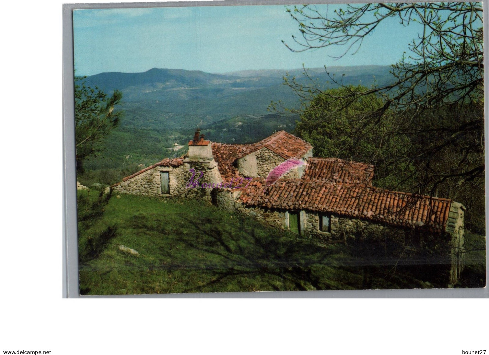 En Parcourant Les Cevennes - Un Vieux Mas Cevennol Laison Encinne Tuile Et Pierre  - Other & Unclassified