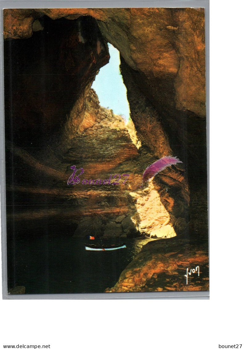 CORSE 20 2A - BONIFACIO - La Grotte De Sdragonata Decoupure De L'orifice Superieur  - Sonstige & Ohne Zuordnung