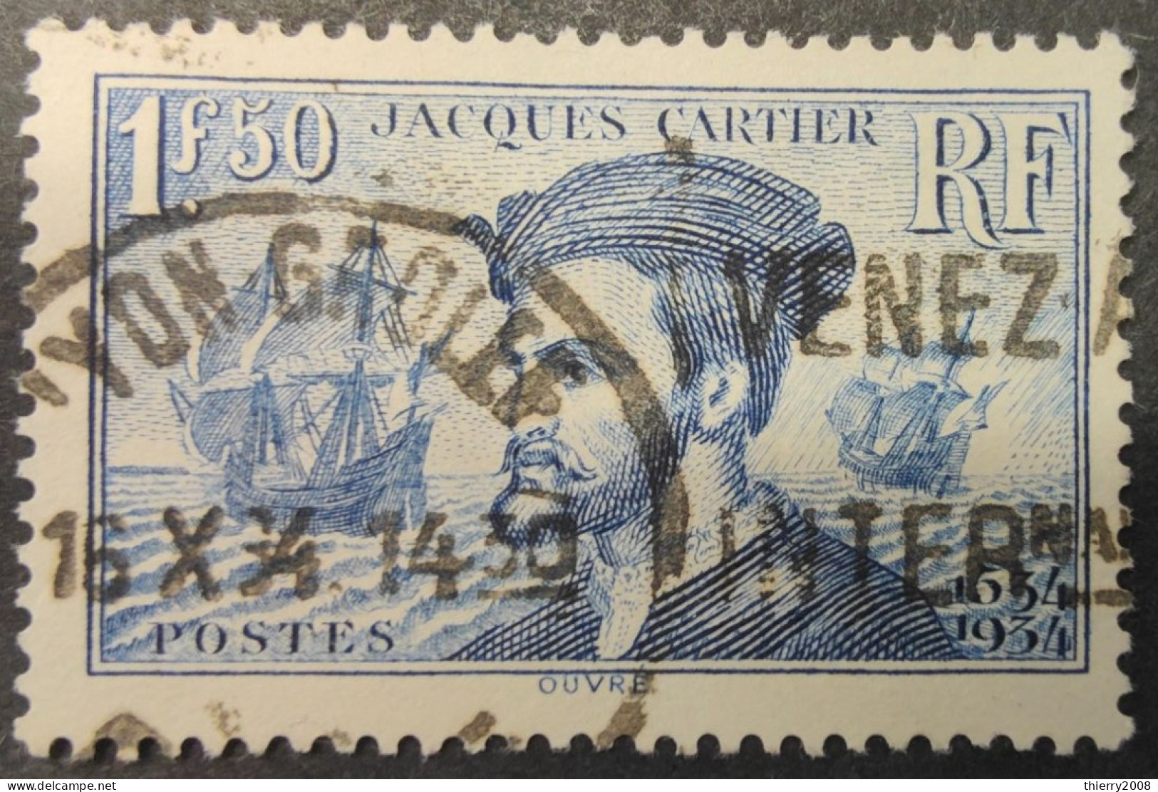 N° 296/297  Avec Oblitération Cachet à Date D'Epoque De 1934  TB - Used Stamps