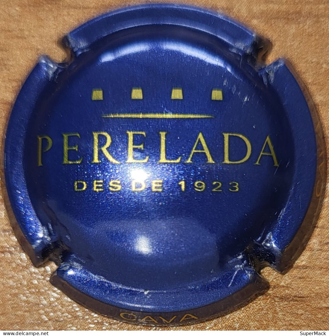 Capsule Cava D'Espagne Castillo De PERELADA Bleu & Or Nr 07 - Schaumwein - Sekt