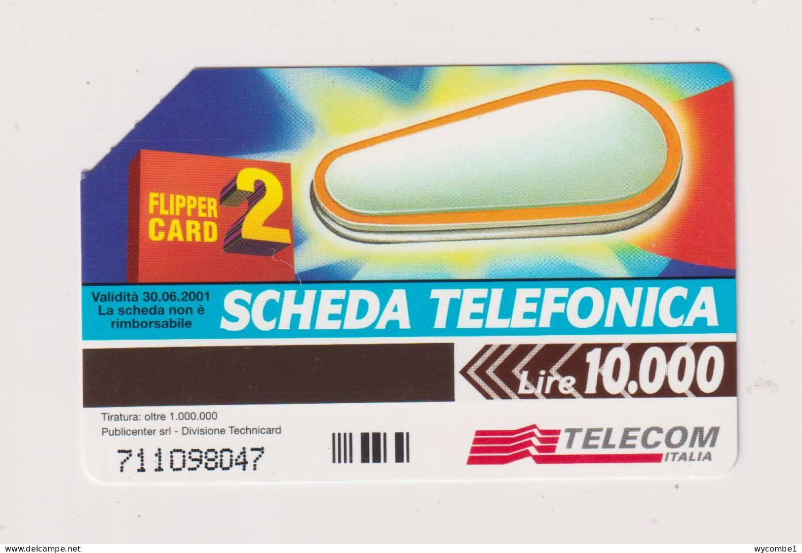 ITALY -   Flipper Card 2 Urmet  Phonecard - Publiques Ordinaires