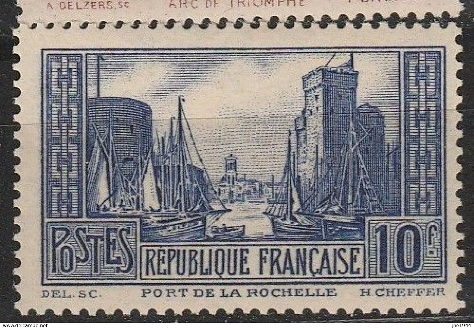 France N° 261 ** Port De La Rochelle - Ongebruikt