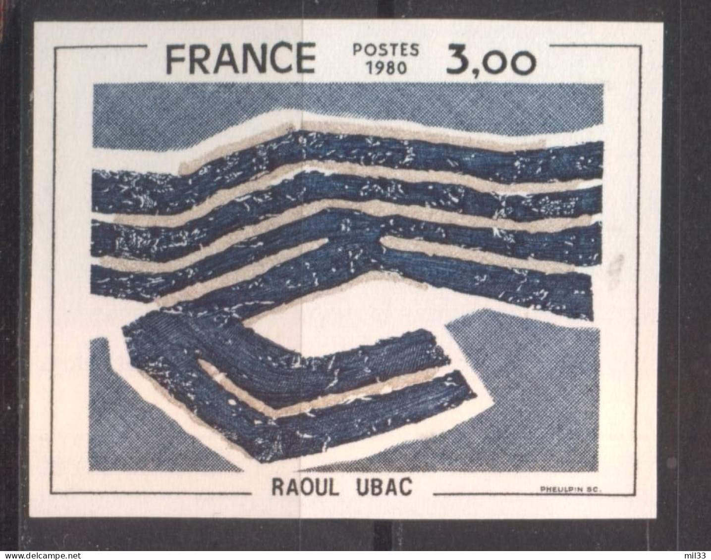 Série Artistique Ubac YT 2075 De 1980 Sans Trace De Charnière - Unclassified