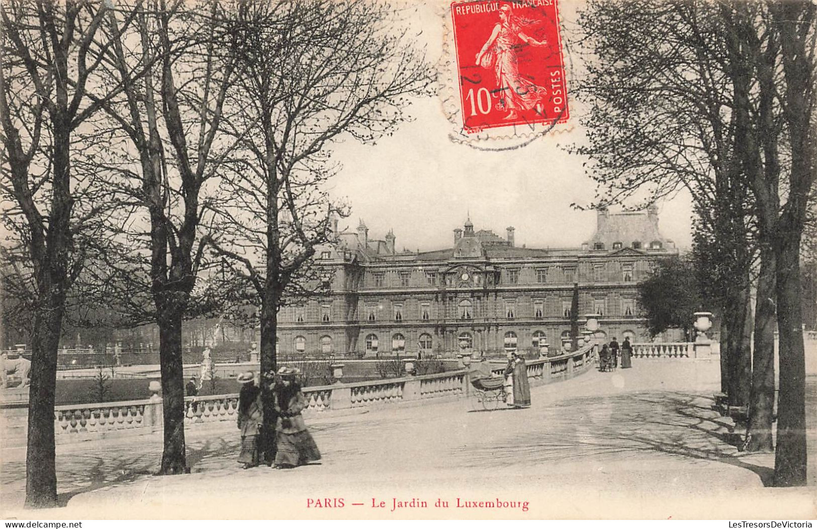 FRANCE - Paris - Le Jardin Du Luxembourg - Carte Postale Ancienne - Sonstige & Ohne Zuordnung