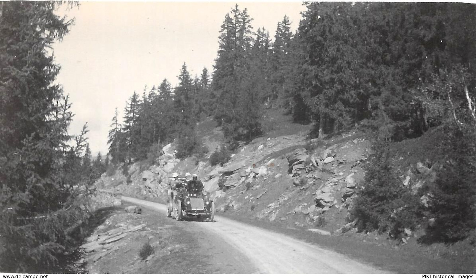 ALBUM PHOTOS ANCIEN 1908 VOYAGE En AUTOMOBILE COL Du PETIT ST BERNARD à La VÉSUBIE 96 PHOTOGRAPHIES ANCIENNES TTBE - Albums & Collections