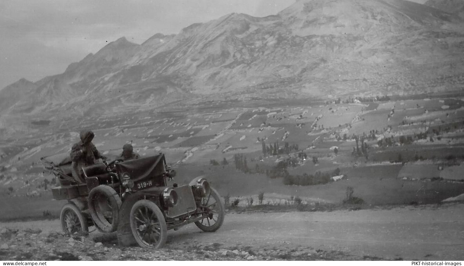 ALBUM PHOTOS ANCIEN 1908 VOYAGE en AUTOMOBILE COL du PETIT ST BERNARD à la VÉSUBIE 96 PHOTOGRAPHIES ANCIENNES TTBE