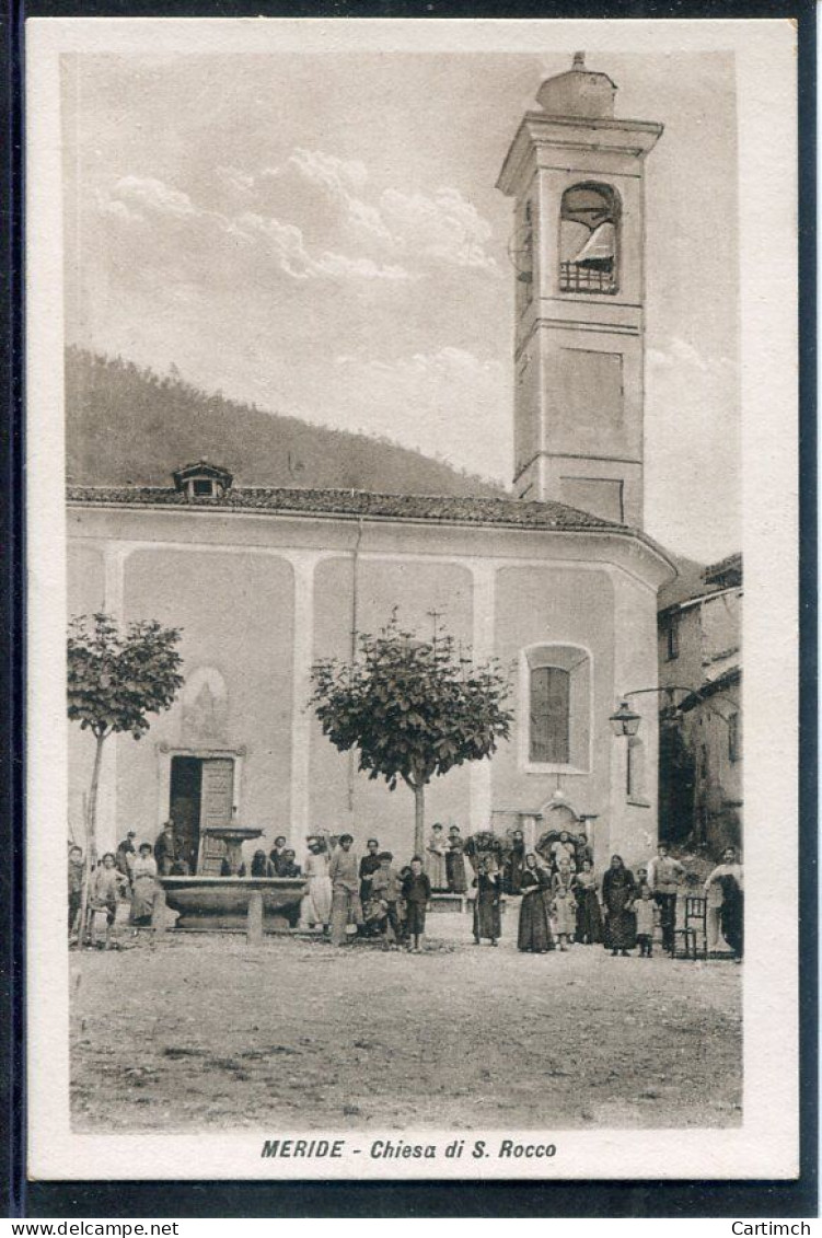 00001 Meride - Chiesa Di S.Rocco - Bella Animazione - Sonstige & Ohne Zuordnung