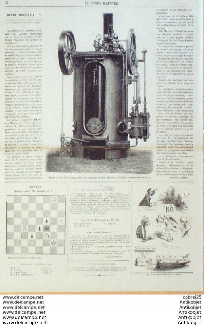 Le Monde Illustré 1867 N°509 Sénégal Basse Casamance Angleterre Sydenbam Algérie Mitidja - 1850 - 1899