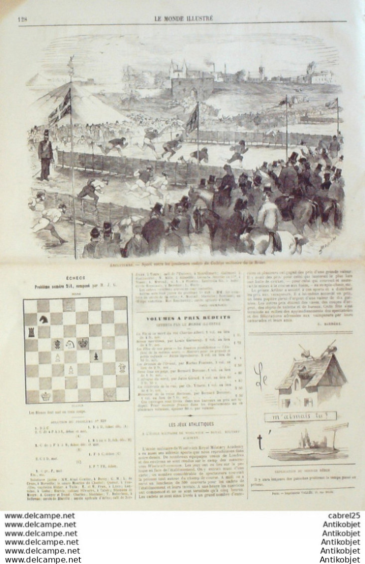 Le Monde Illustré 1867 N°515 Cambodge St Ouen (93) Chine Pekin Egypte Caire - 1850 - 1899