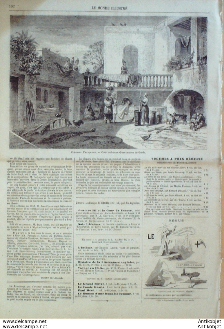 Le Monde Illustré 1867 N°519 Belgique Anvers Irlande Dublin Montjoy Troyes (10) - 1850 - 1899